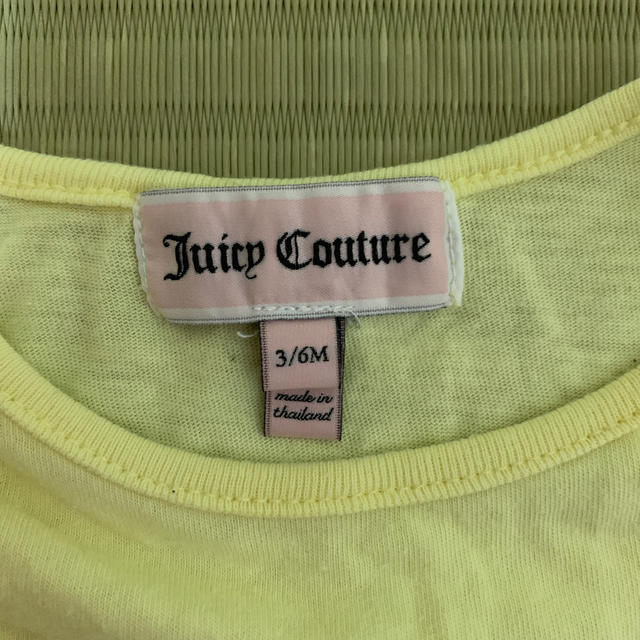 Juicy Couture(ジューシークチュール)の２枚　セット　3〜6m キッズ/ベビー/マタニティのベビー服(~85cm)(ロンパース)の商品写真