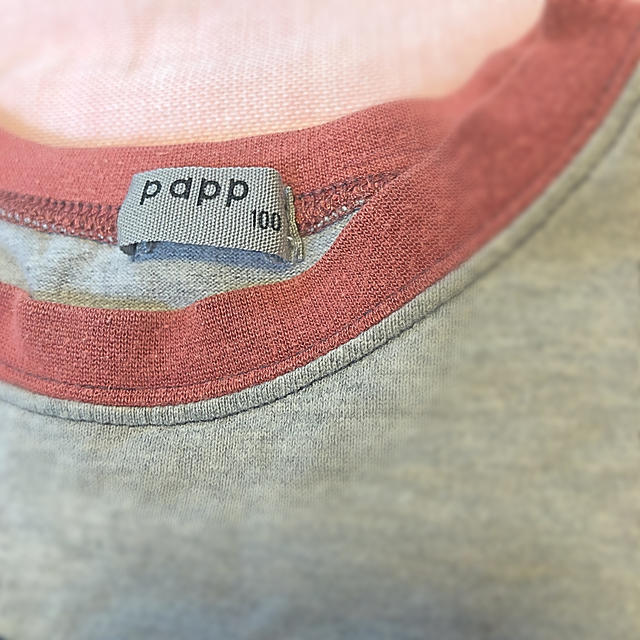 papp(パプ)の半袖Ｔシャツ100cm キッズ/ベビー/マタニティのキッズ服男の子用(90cm~)(Tシャツ/カットソー)の商品写真
