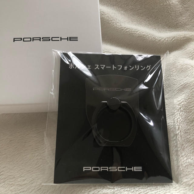 Porsche(ポルシェ)のPorsche スマホリング スマホ/家電/カメラのスマホアクセサリー(iPhoneケース)の商品写真