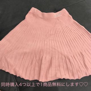 アナップキッズ(ANAP Kids)の⑥ALGY 140 プリーツスカート  美品(スカート)