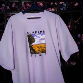 シュプリーム(Supreme)のsupreme time t shirt(Tシャツ/カットソー(半袖/袖なし))