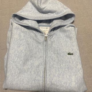 ラコステ(LACOSTE)のタグ付き　ラコステ　パーカー　グレー　新品　Sサイズ(パーカー)