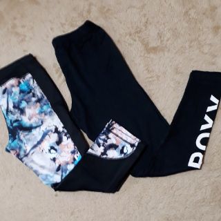 ロキシー(Roxy)のロキシー　レディース　ヨガ　スパッツ　２枚セット(ヨガ)