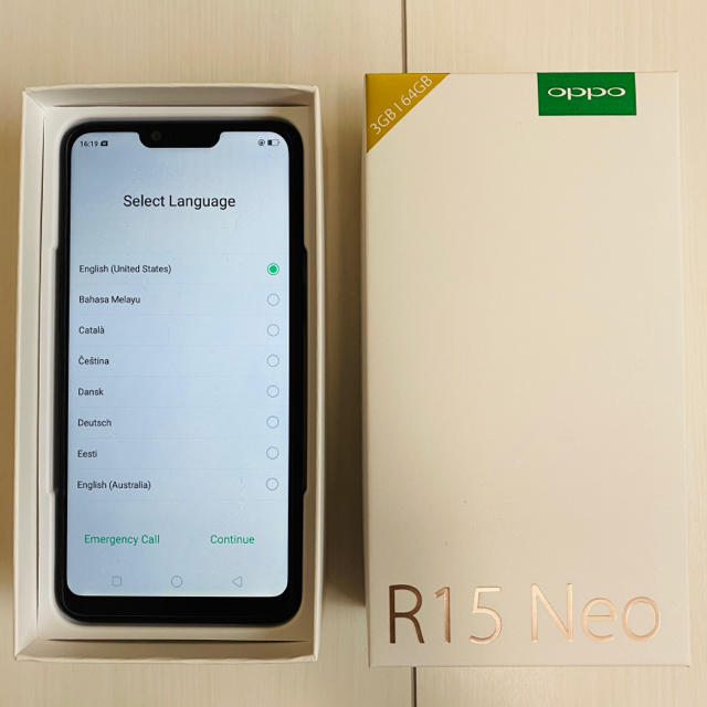 ANDROID(アンドロイド)のOPPO R15 Neo ダイヤモンドピンク (3GB/64GB) スマホ/家電/カメラのスマートフォン/携帯電話(スマートフォン本体)の商品写真