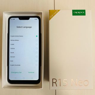 アンドロイド(ANDROID)のOPPO R15 Neo ダイヤモンドピンク (3GB/64GB)(スマートフォン本体)