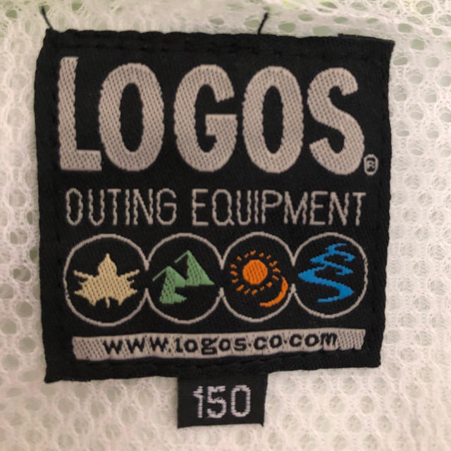 LOGOS(ロゴス)のLOGOS レインスーツ 150cm 未使用 スポーツ/アウトドアのアウトドア(登山用品)の商品写真