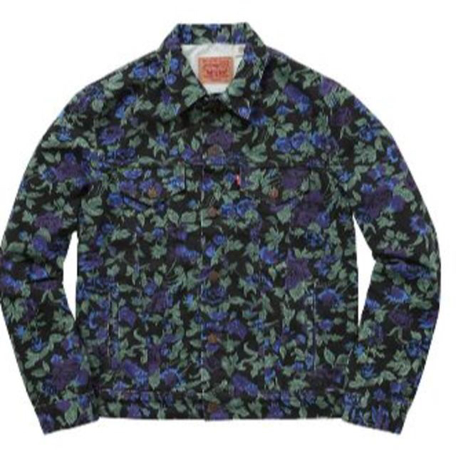 Supreme(シュプリーム)のSupreme Levi's Roses Trucker Jacket メンズのジャケット/アウター(Gジャン/デニムジャケット)の商品写真