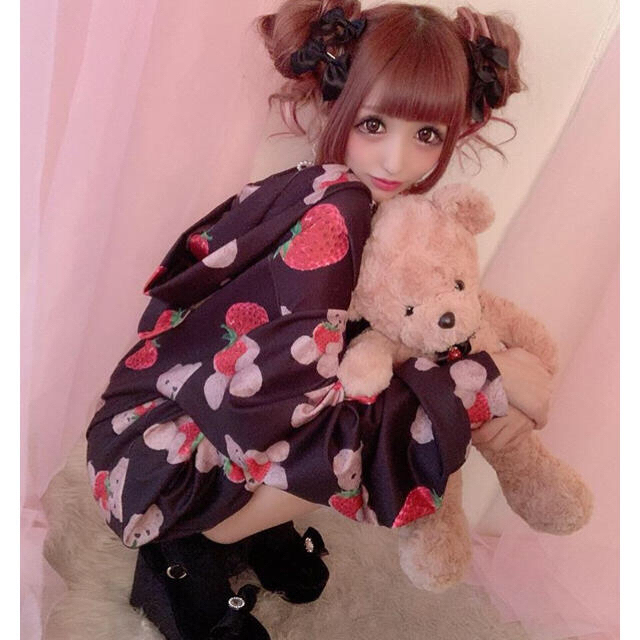 MA*RS - プリメロ ma*rs 新品 くまちゃん パーカー いちごの MA*RS - プリメロ ma*rs 新品 くまちゃん パーカー いちごの