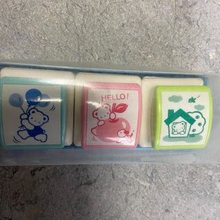 ファミリア(familiar)のファミリア　スタンプセット　中古　レア　ファミちゃん(はんこ)