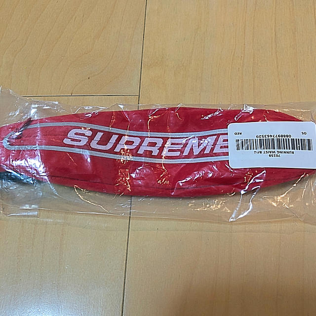 新品未使用 supreme Running Waist Bag Red