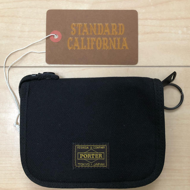 STANDARD CALIFORNIA(スタンダードカリフォルニア)のスタンダードカリフォルニア ナイロン キャンバス ラウンドジップ ウォレット メンズのファッション小物(折り財布)の商品写真