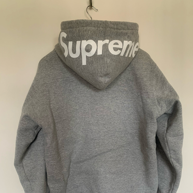 supreme ジップパーカー XL フードロゴ