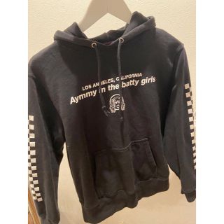 エイミーインザバッティーガール(Aymmy in the batty girls)のAymmy in the batty girls 黒　パーカー(パーカー)