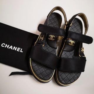 シャネル(CHANEL)のCHANEL スポーツサンダル(サンダル)