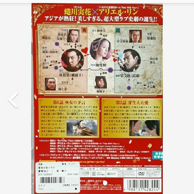 蘭陵王　DVD 全23巻