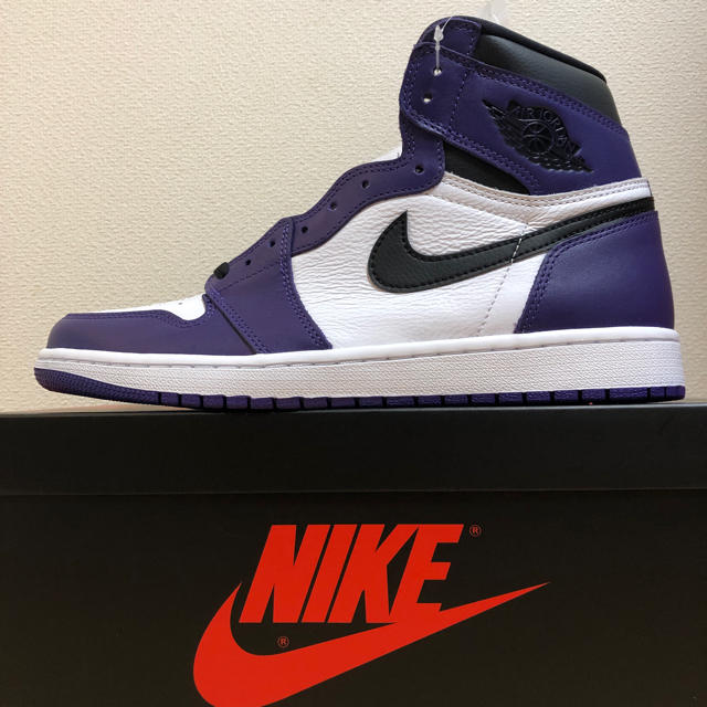 NIKE(ナイキ)のNIKE AIR JORDAN1 Court Purple 28.5cm メンズの靴/シューズ(スニーカー)の商品写真