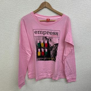 ネスタブランド(NESTA BRAND)の◆新品未使用◆NESTA BRAND ロングTシャツ　ピンク　ワンサイズ(Tシャツ(長袖/七分))