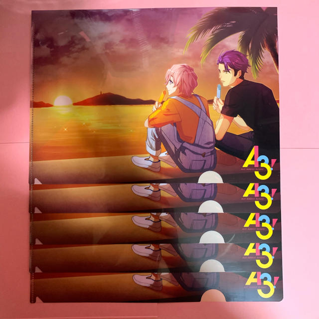 椋&十座 クリアファイル エンタメ/ホビーのアニメグッズ(クリアファイル)の商品写真