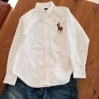 ラルフローレン(Ralph Lauren)のRALPH LAURENラルフローレンビックポニーシャツ白(ブラウス)