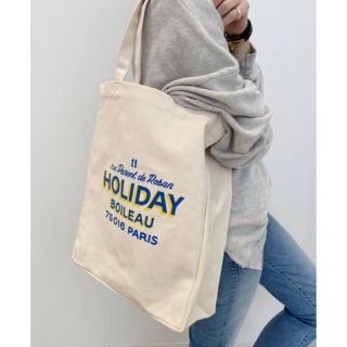 アパルトモンドゥーズィエムクラス(L'Appartement DEUXIEME CLASSE)の L'Appartement 【HOLIDAY】Tote Bag(トートバッグ)