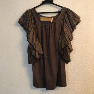 ユナイテッドアローズ(UNITED ARROWS)のZhor&Nema ブラウン Tシャツ(Tシャツ(半袖/袖なし))