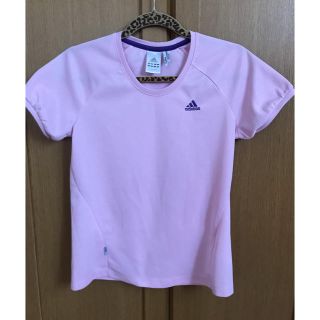 アディダス(adidas)のadidas  UVカットシャツ　スポーツウェア(Tシャツ(半袖/袖なし))