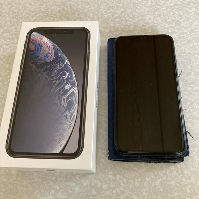 Iphone XR 126GB Blackスマートフォン/携帯電話