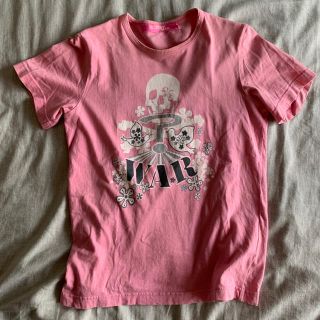 コムデギャルソン GIRL 20AW Tシャツ カットソー 半袖 L ピンク