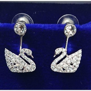 スワロフスキー(SWAROVSKI)の5470 スワロフスキー SWAN LAKE ジャケットピアス 2way(ピアス)