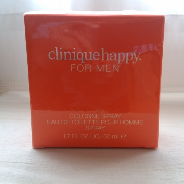 CLINIQUE(クリニーク)の新品未開封　クリニーク　ハッピー　50ml コスメ/美容の香水(香水(男性用))の商品写真