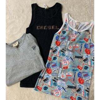 ディーゼル(DIESEL)のディーゼル Tシャツ タンクトップ 3点セット(Tシャツ/カットソー(半袖/袖なし))