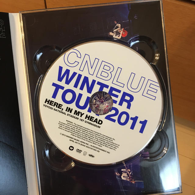 CNBLUE(シーエヌブルー)のCNBLUE Winter Tour 2011 ＠代々木　DVD エンタメ/ホビーのDVD/ブルーレイ(ミュージック)の商品写真