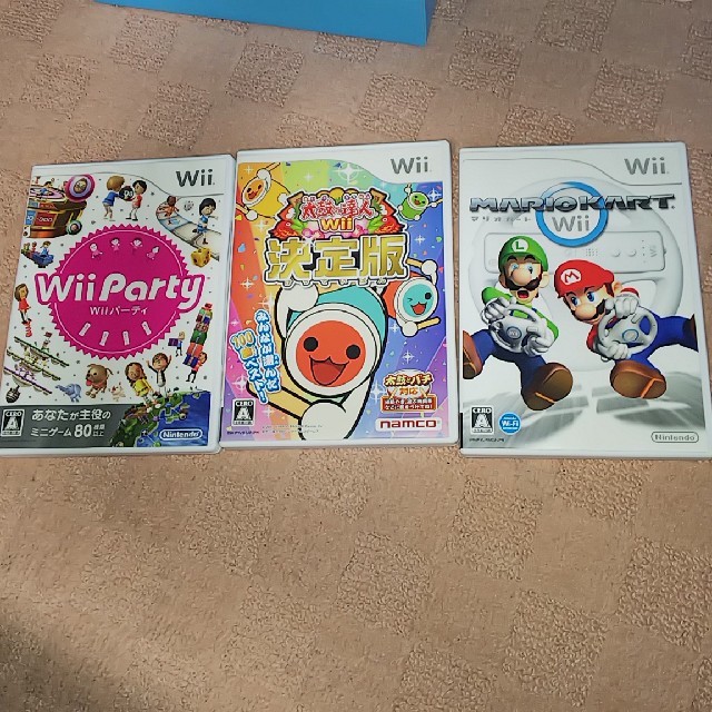 Nintendo Wii セット エンタメ/ホビーのゲームソフト/ゲーム機本体(家庭用ゲーム機本体)の商品写真