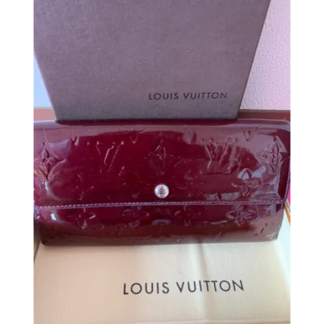 LOUIS VUITTON ヴェルニ 長財布レディース