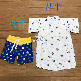 男の子 まとめ売り 甚平・水着、ロンパース、パジャマ 夏物(甚平/浴衣)