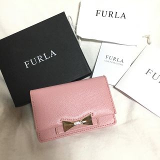 フルラ(Furla)の【FURLA】リボンモチーフ カードケース名刺入れ(名刺入れ/定期入れ)