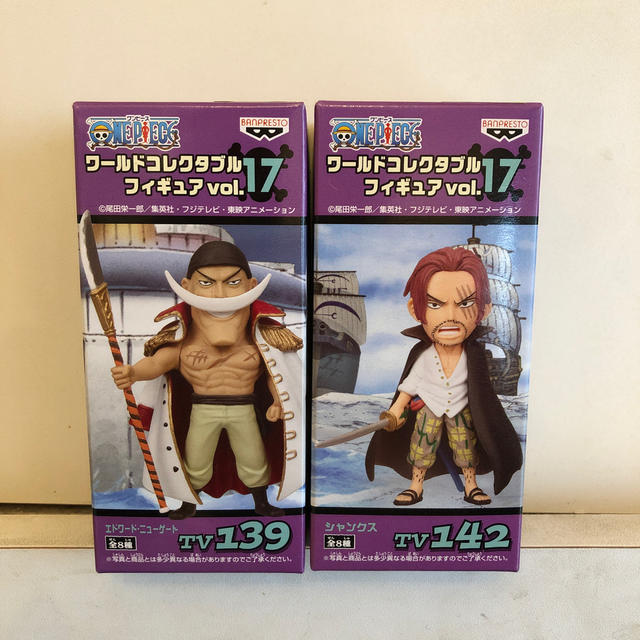 Banpresto 未開封 ワンピース ワーコレvol 17 白ひげ シャンクスの通販 By Run Crew Neo S Shop バンプレストならラクマ