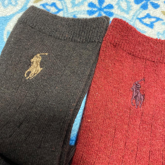 Ralph Lauren(ラルフローレン)の新品ポロラルフローレン　靴下2足　レディース レディースのレッグウェア(ソックス)の商品写真