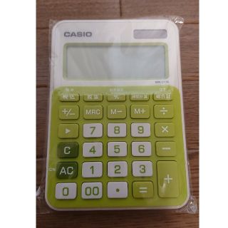 カシオ(CASIO)の※ izuさま専用  CASIO 電卓 グリーン(オフィス用品一般)