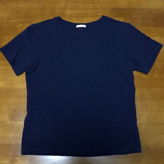 ジーユー(GU)のGU ジャガードクルーネックT Lサイズ(Tシャツ(半袖/袖なし))