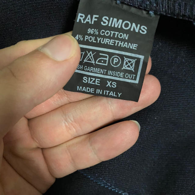 RAF SIMONS(ラフシモンズ)のラフシモンズ　デニム　パッチシャツ メンズのトップス(シャツ)の商品写真
