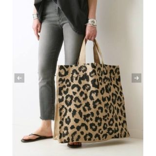 ドゥーズィエムクラス(DEUXIEME CLASSE)の【MAISON BENGAL】Leopard Bag 新品・タグ付き(トートバッグ)