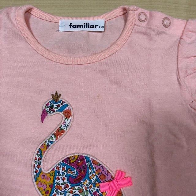 familiar(ファミリア)のfamiliar♡Tシャツ キッズ/ベビー/マタニティのキッズ服女の子用(90cm~)(Tシャツ/カットソー)の商品写真