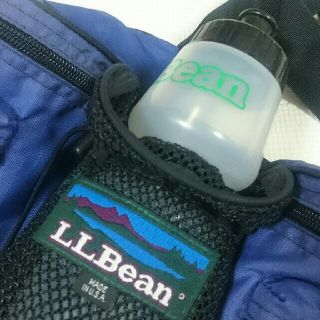 エルエルビーン(L.L.Bean)のhello＿world様専用　L.L.Bean  ウォーターボトル付き ブルー(ボディーバッグ)