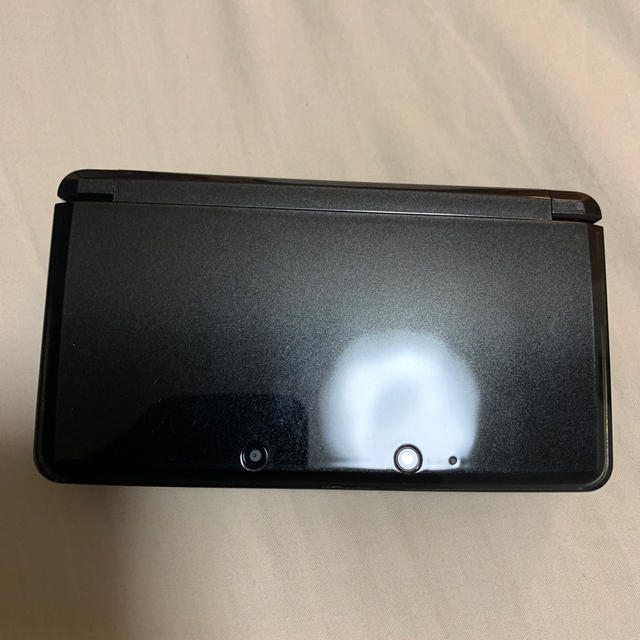ニンテンドー3DS(ニンテンドー3DS)のNintendo 3DS 本体  コスモブラック 超美品 エンタメ/ホビーのゲームソフト/ゲーム機本体(携帯用ゲーム機本体)の商品写真