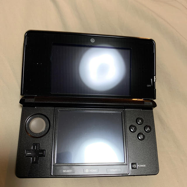 ニンテンドー3DS(ニンテンドー3DS)のNintendo 3DS 本体  コスモブラック 超美品 エンタメ/ホビーのゲームソフト/ゲーム機本体(携帯用ゲーム機本体)の商品写真
