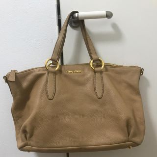 ミュウミュウ(miumiu)の中古★miumiu★A4サイズトートバッグ★2way(トートバッグ)