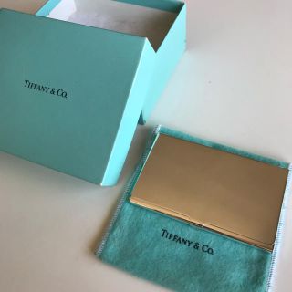 ティファニー(Tiffany & Co.)の定価45000円　ティファニー　名刺入れ(名刺入れ/定期入れ)