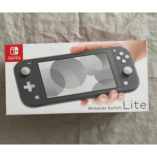 新品　Nintendo switch lite グレー　スイッチ　ライト　本体