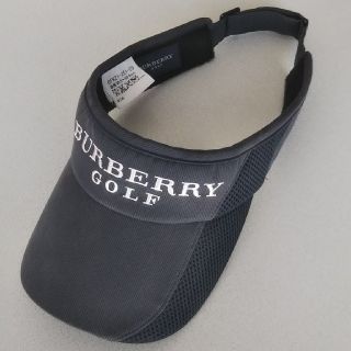 バーバリー(BURBERRY)の本物超希少バーバリーゴルフBURBERRYGOLFサンバイザーキャップサイズ調整(その他)